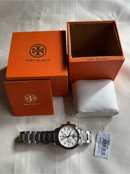 Tory Burch Accessories - Tory Burch Collin Watch TBW1252 Stainless Steel Women's Watch with White Dial.
